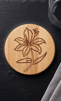 Dessous de verre Fleur